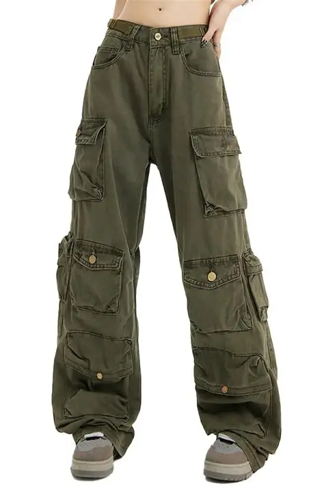 Quần cargo unisex