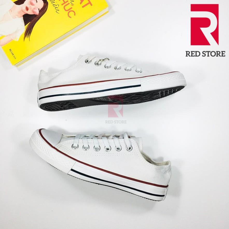 Sneaker trắng cổ thấp
