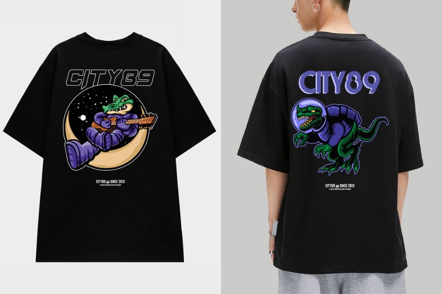 Áo thun Graphic Streetwear