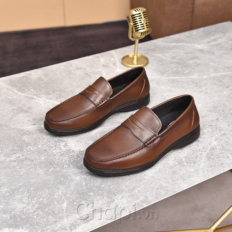 Giày lười nam da mềm