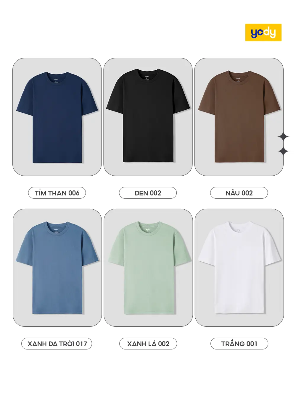 Áo thun Cotton Basic Nam